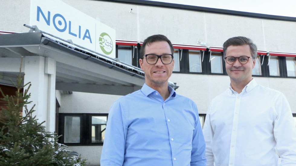 Projektledare Peter Kattilasaari och vd Jonas Dahlberg vill köra Stora Nolia och hittills har nära 250 utställare anmält sig. (Arkivbild).