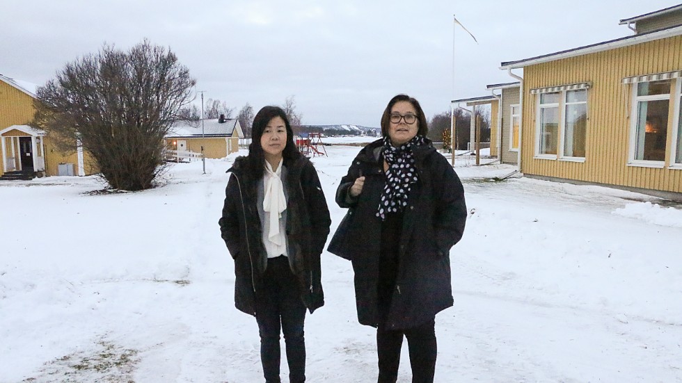 Förvaltningsekonomen Leehua Li Nilsson och förvaltningschefen Malin Westling tycker att det är bekymmersamt att Migrationsverket vägrar ersätta de kostnader som Piteå kommun faktiskt har haft.