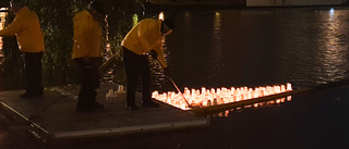 Tradition i allhelgona satte ljus på Stångån