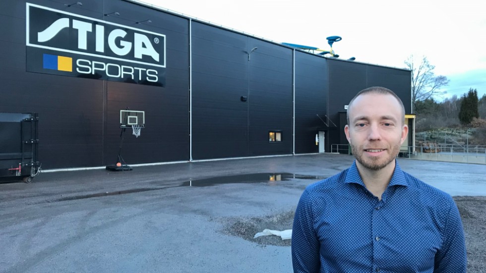 Andreas Zandrén, vd på Stiga Sports AB, kan konstatera att 2019 innebar ett rekordår för företagets försäljning. 