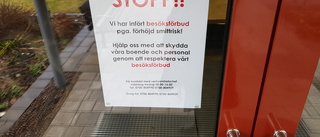 Besök till äldrevården stoppas