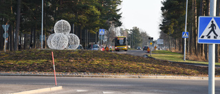 På tisdag stängs gatan av i ena riktningen