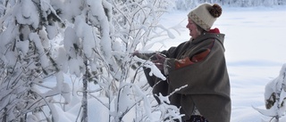 Eva hämtar julens smaker från gammelskogen