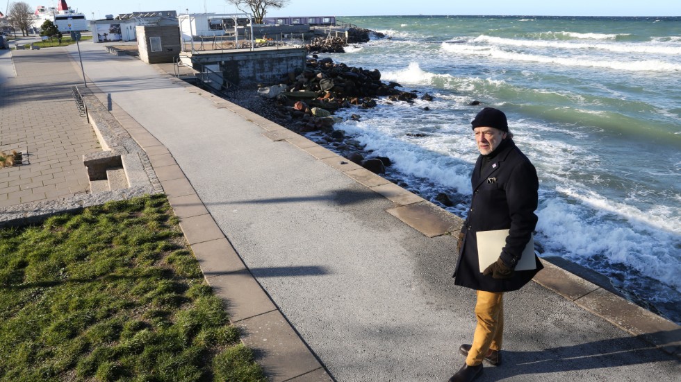 Sven Landahl har jobbat med att försöka få till ett kallbadhus i Visby i mer än tio år. Under tiden hyr föreningens 400 medlemmar den lilla bastu som finns, men den har blivit alldeles för trång.