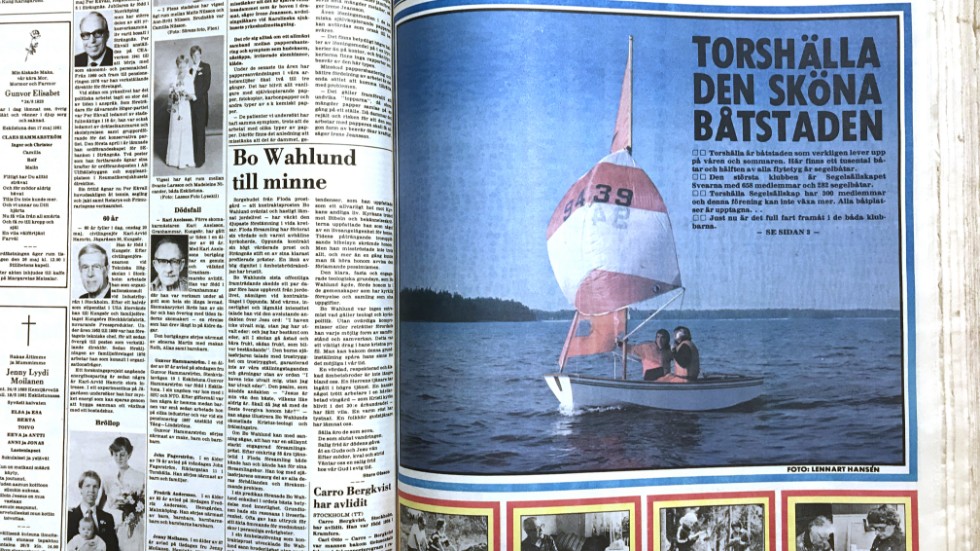 Den 20 maj 1981 publicerades en bilaga om båtstaden Torshälla.
