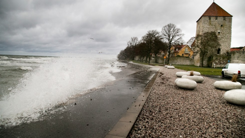 Det blir rejält blåsigt på Gotland under veckoslutet.