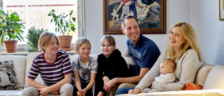 Mycket familj hemma hos Erik Pelling