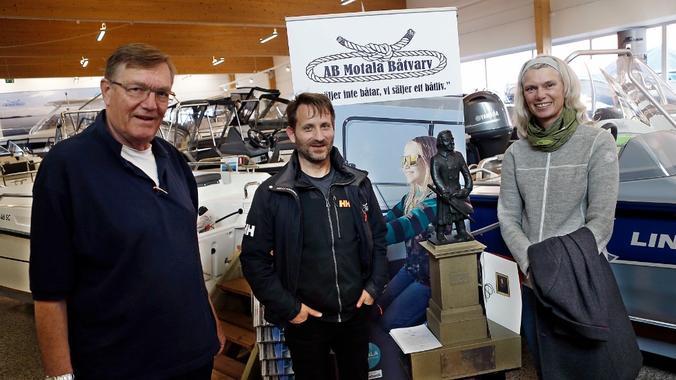 Gustaf Holgersson, Janne William och Eva Berglund Thörnblom. 