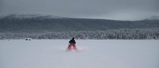 Väder: Mulet med tidvis snöfall