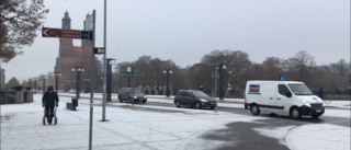 Första snön ett faktum – och mer kan det bli