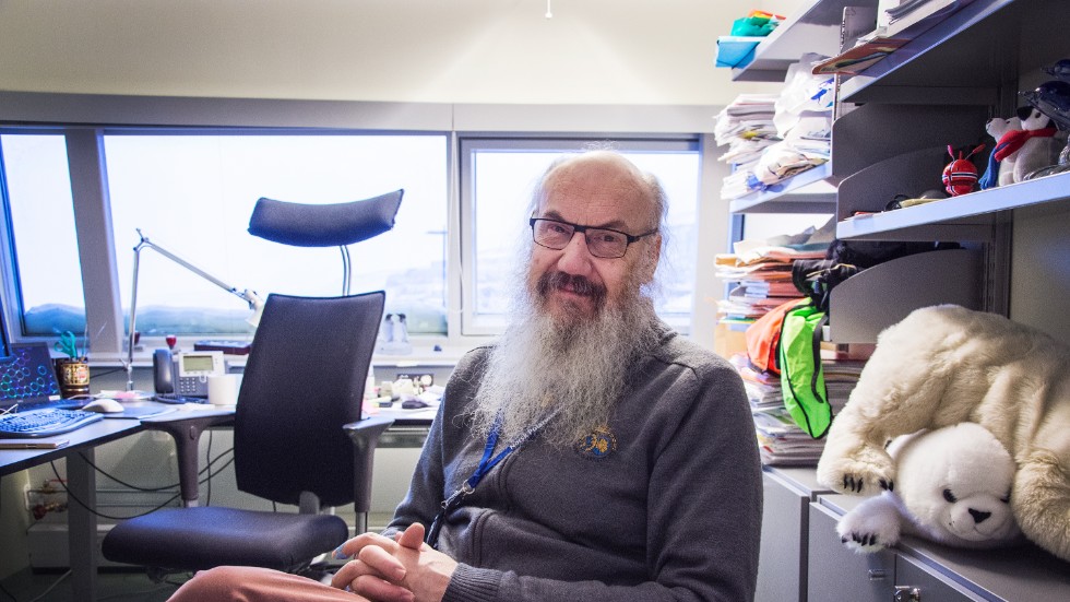 Polarforskaren Kim Holmén har undersökt klimatförändringarna på Svalbard i över 30 år. Han är internationell direktör vid norska polarforskningsinstitutet i Longyearbyen.