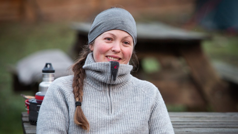 "Man slipper mygg, insekter och turister, och känslan är ändå densamma som på sommaren", säger Nora Førde om att tälta på vintern. 