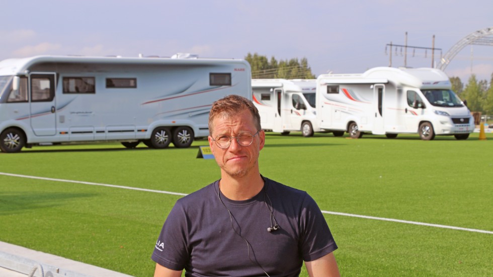 "Vi märker inte av något sviktande intresse på grund av att Piteåmässan blir kortare", säger projektledare Peter Kattilasaari. (Arkivbild).