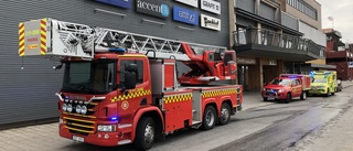 Uppdaterad: Brand i Strand gallerian       