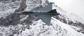 Gripens motgång – snön satte stopp