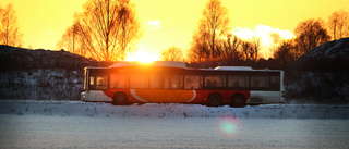 Halkan ställer in skolskjutsar