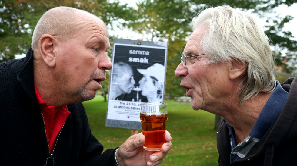 (Arkiv) Bengt-Åke Ringqvist och Evert Jansson spelar Hasse och Leif. 