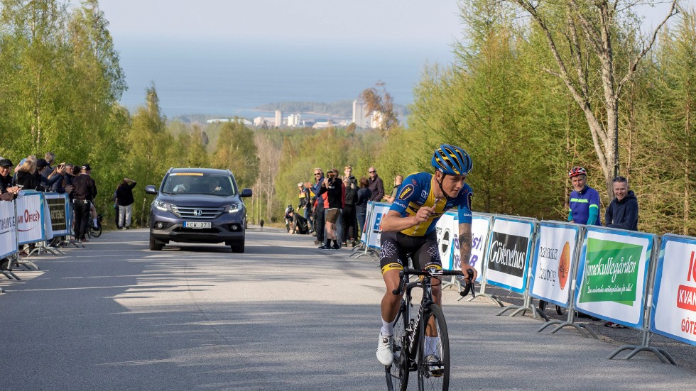 Lucas Eriksson vann Kinnekulleloppet i våras och är en av kandidaterna till Guldklockan.