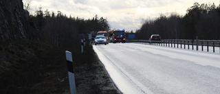 Trafikolycka inträffade på E22