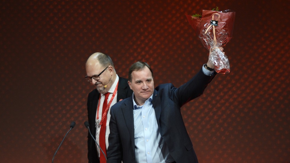 Karl-Petter Thorwaldsson och Stefan Löfven. Två parhästar med relationsproblem.