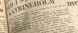 Nostalgi: Ungdomar i stöldliga utreds 