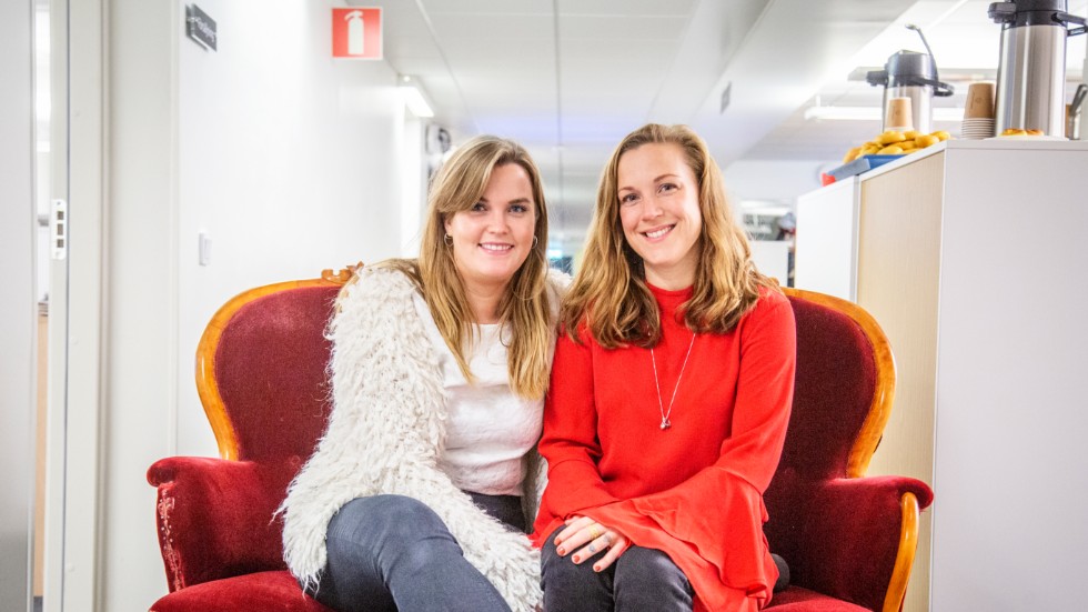 Malin Stenström och Emelie Stenqvist på Helagotland.se.