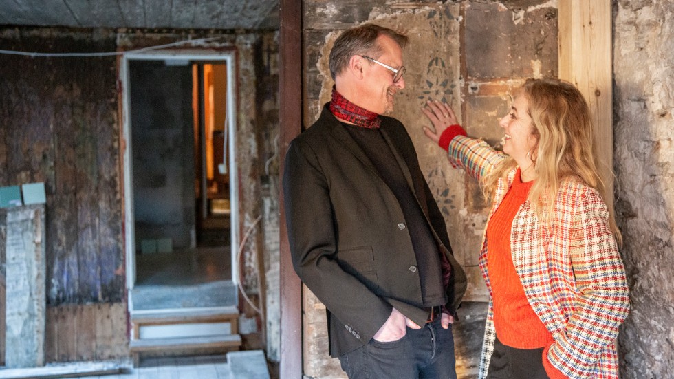 Det har gått ett år sedan Per Broman och Lia Boysen tog över fd Ridelius. Redan innan affären var klar tog de första planerna för Vår fru form. "Det är så lustfyllt allt vi gör. Vi har så kul när vi spånar ihop", säger Lia Boysen. 