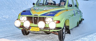 Saablar vilket fint vinterrally