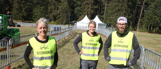 Uppdukat för en stor cykelfest i Bondebacka