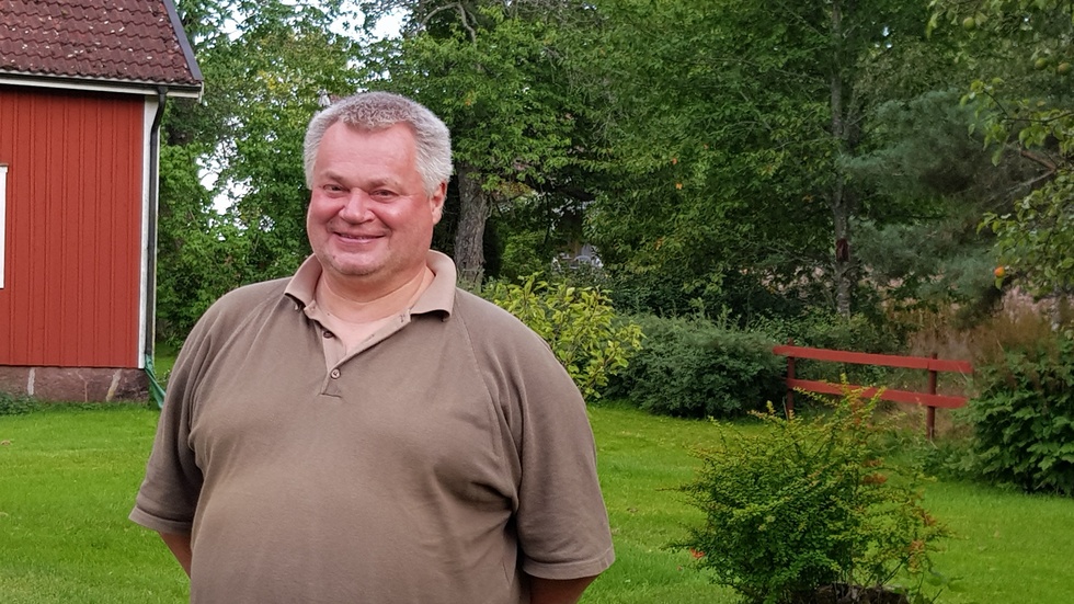 Ola Johansson, kock och trädgårdsodlare i Mariannelund står värd för en trädgårdsdag under Klimatveckan.