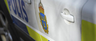 Bröt sig in på polisens område och somnade