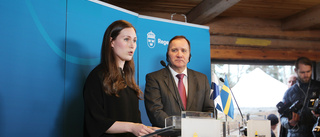 Löfven tog emot Marin på Harpsund