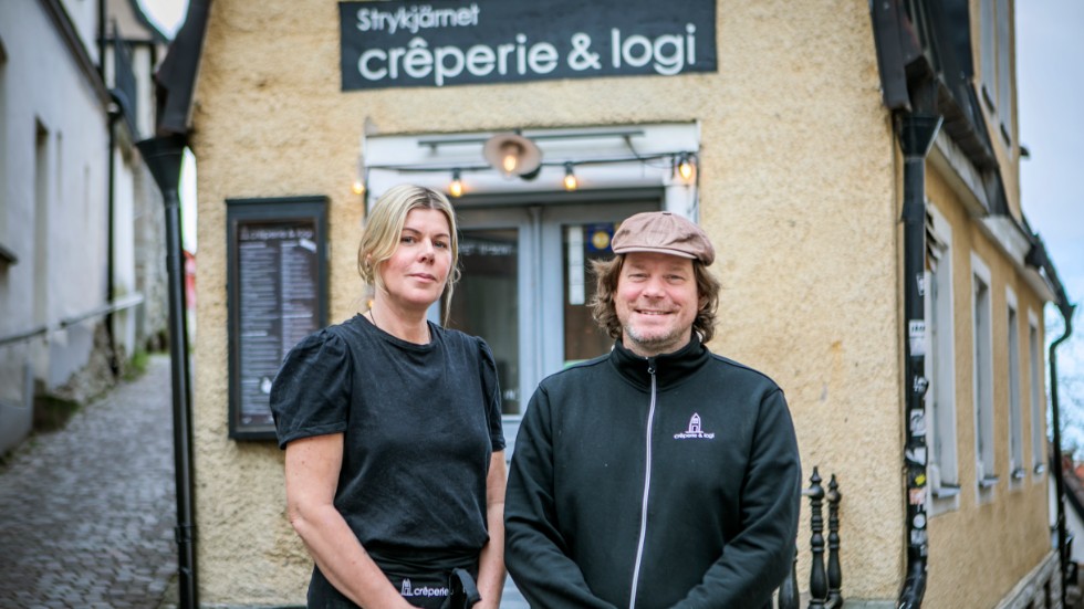Ann-Sofie Selling och Mattias Nordberg lärde känna varandra på Hamra krog i början av 2000-talet. I dag håller de i trådarna på Crêperie och logi.