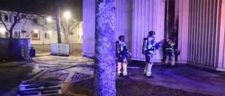 Anlagd brand vid Gottsunda kyrka