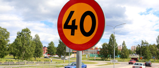 40 och 60 ersätter 50 och 70 på vägen