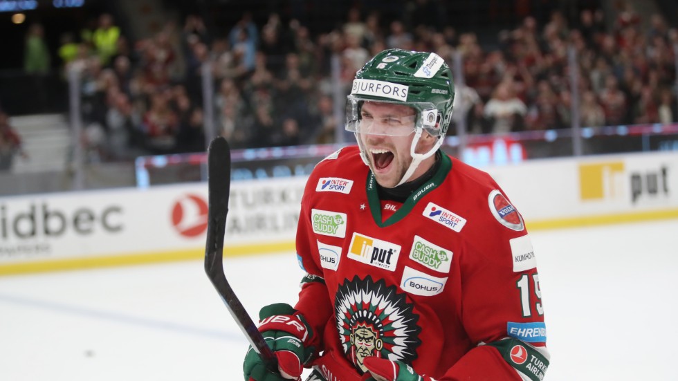 Anders Grönlund, ursprungligen från Långnäs, sänkte Luleå Hockey med ett mål i slutminuten.