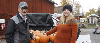 Gårdsmarknad med varierat utbud