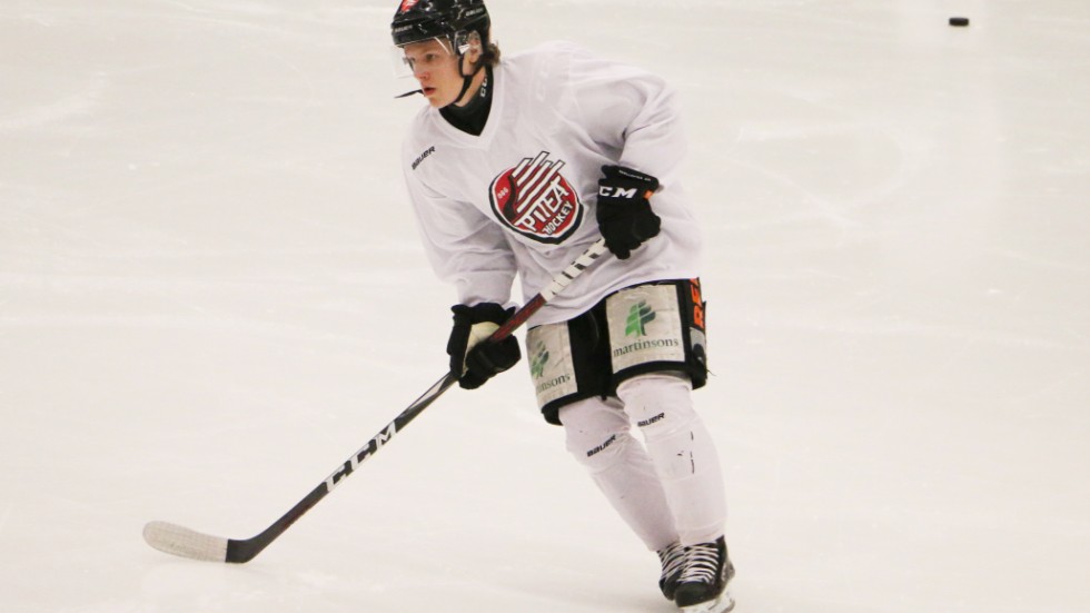 Linus Hedman är tillbaka i Piteå Hockey. "Det ska bli jättekul", säger han. (Arkivbild)