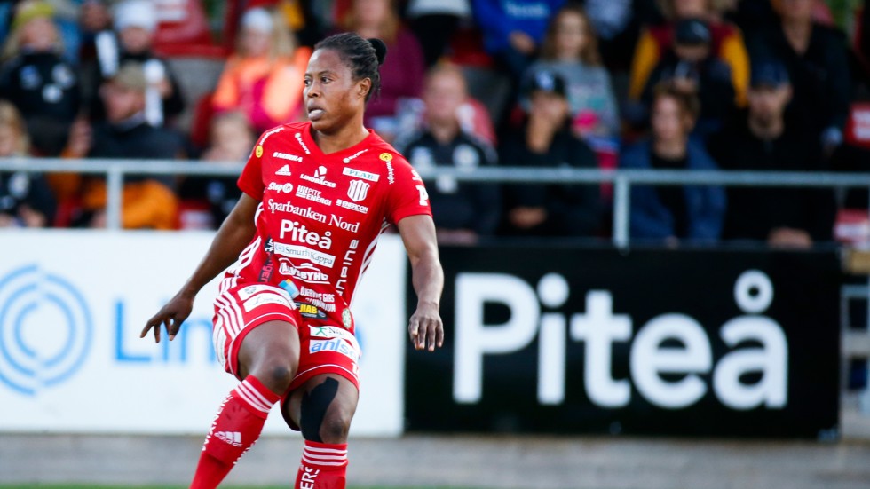 Faith Ikidi Michael och Piteå inleder damallsvenskan mot nykomlingen Uppsala borta. (Arkivbild)