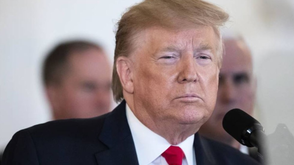 USA:s president Donald Trump under onsdagen.