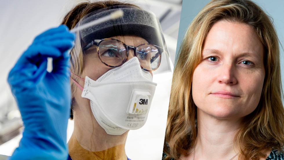 "Det är särskilt viktigt att man väntar med att söka vård tills man får allvarliga symtom. Vi är redan hårt belastade av andra patienter som är sjuka på andra vis", säger Katrin Hruska, överläkare vid akutmottagningen vid Mälarsjukhuset i Eskilstuna.