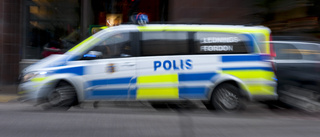 Vårdslös krockade nästan med polis