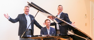 Barytontrio ger konsert i Vadstena