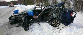 85-årig man omkom i trafikolyckan