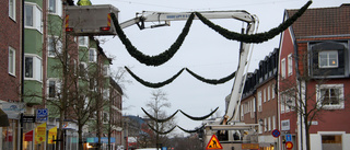 Nu tänds nya juleljus i centrum