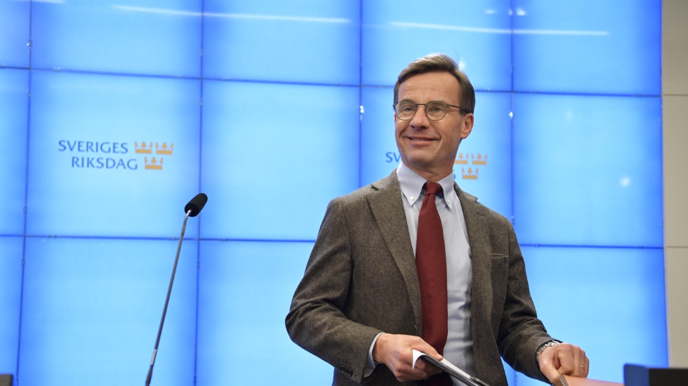Ulf Kristersson (M) hade möte med Jimmie Åkesson (SD) på sitt kontor förra veckan.