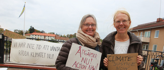 Manifestation för klimatet i Flen