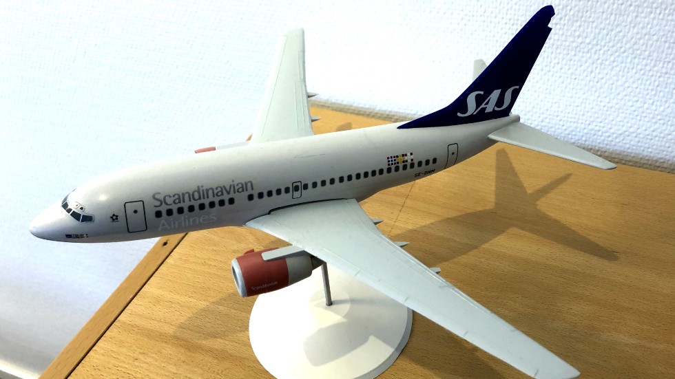 SAS minskar antalet flygningar ytterligare. (Arkivbild)