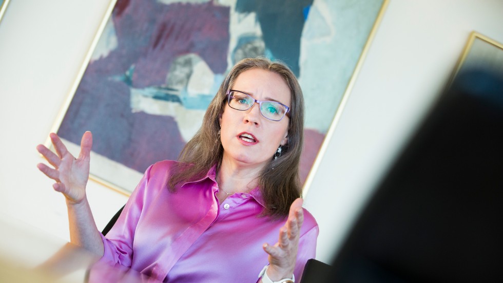 "Vi måste jobba ännu smartare, om Luleå hamn ska bli navet för den gröna omställningen", säger Anna Lindh Wikblad, kommundirektör.