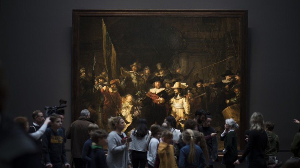 "Nattvakten" går nu att närstudera på Rijksmuseums hemsida. Arkivbild.